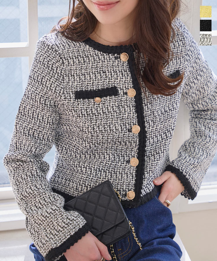 楽天市場】≪ 特別セール ≫ 送料無料！ ダブルボタン ツイード