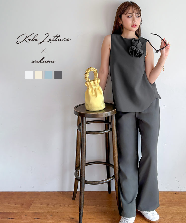 れ*ん様 極美品　80s ツータック　スラックス　vintage ワイドパンツ 接触冷感 ツータックスラックス ワイドパンツ[品番：JX000003737