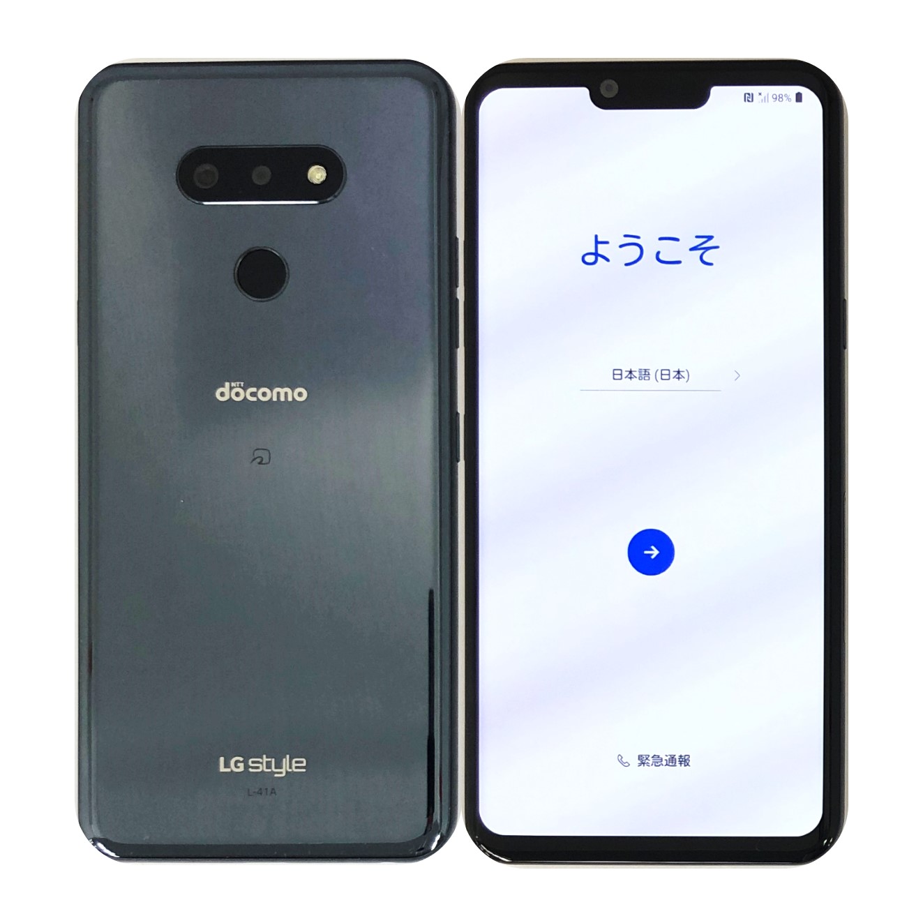 楽天市場】【開封済み未使用品】LG style3 L-41A ホワイト 白ロム SIM