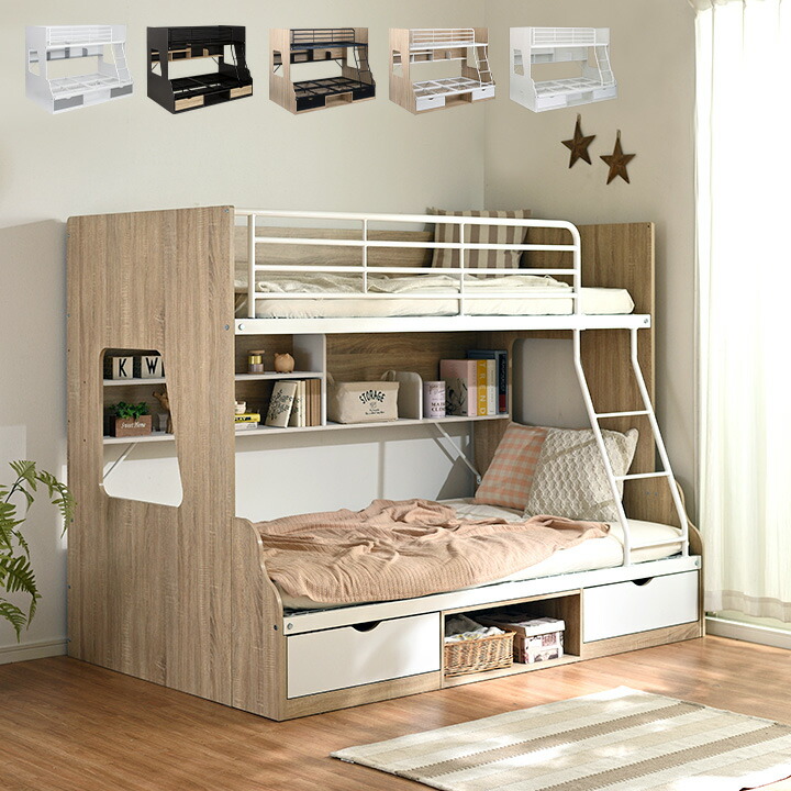 楽天市場 ポイント10倍 5日 00 23 59 親子で使える 二段ベッド マットレスセット Lagos ラゴス Pearl パール 2段ベッド 二段ベット 2段ベット マットセット 親子二段ベッド 親子2段ベッド 親子ベッド ベッド 木製 上段 シングル 下段 セミダブル 子供部屋