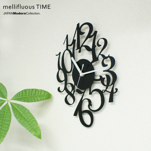 楽天市場 割引クーポン配布中 時計 Mellifluous Time Time 壁掛け デザイナーズ ユニーク 置時計 とけい お洒落 おしゃれ オシャレ インテリア 家具通販のメーベル