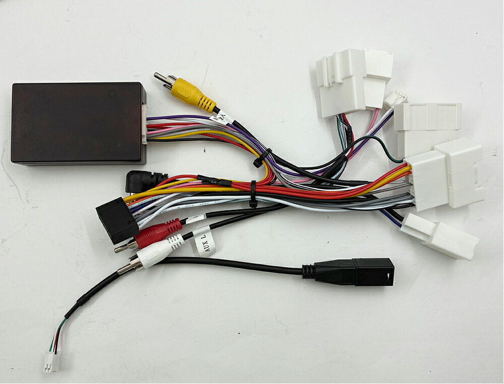 トヨタ サウンドシステム搭載車両の電源音声ケーブル Pirara アンドロイドカーナビ専用ハーネスケーブル