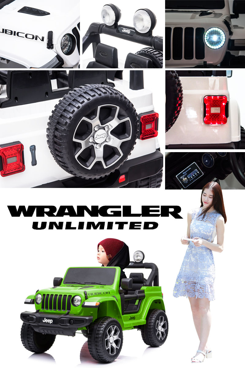 乗用ラジコン JEEP ジープ ラングラー ルビコン Wrangler Rubicon