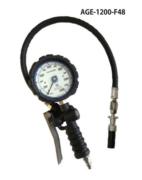 旭産業(asahi) ゲージボタルEX1200 手離し細口チャックセット AGE-1200-F48 トラック・バス用 シングルタイヤ用｜はっとぱーつ