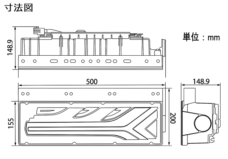 KOITO(小糸製作所) LEDRCL-5RE LEDRCL-5LE メッキ調 大中型トラック用