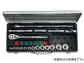 KTC ( 京都機械工具 ) 12.7sqソケットレンチセット TB413X|はっとぱーつ
