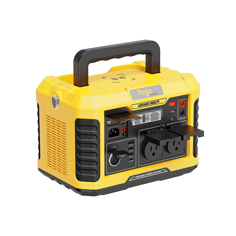 【貨物輸送無料】Togo POWER ADVANCE 900LFP【9943】AD900LFP 携帯型ワット数 大静電容量 538Wh / 900W / 168,100mAh 不仕合わせ打つ手 アウトドア 防災コンピューケース