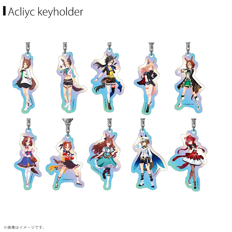 ウマ娘 バンブーメモリー デコフレ アクリルキーホルダー 7点セット Amazon.co.jp: 6個セット for ウマ娘 キーホルダー for ウマ娘