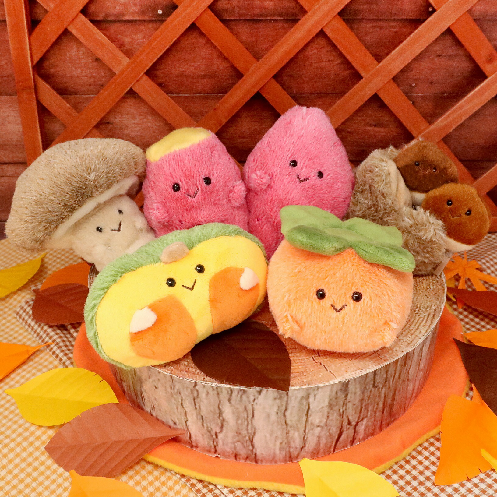 楽天市場】ぽちゃまる 冬に美味しいシリーズ ぬいぐるみS みかん