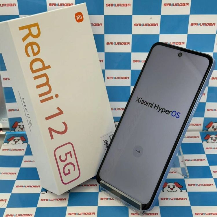 楽天市場】[新品] au Xiaomi Redmi 12 5G XIG03 4G+128GB スカイブルー