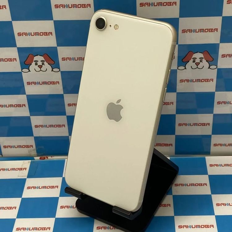 【中古】iPhoneSE 第3世代 64GB スターライト MMYD3J/A SoftBank版SIMフリー