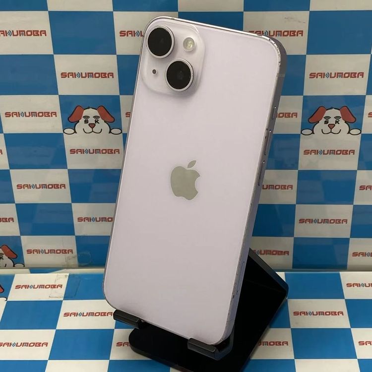 【中古】即日発送可iPhone14 128GB パープル NPUY3J/A AU版SIMフリー