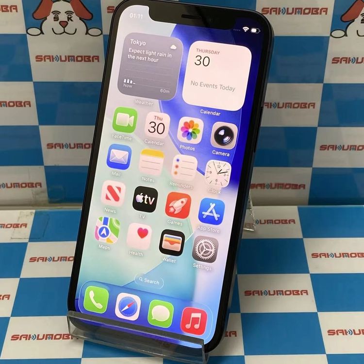 【中古】即日送りとどける可iPhone12 mini 64GB 黒いこと MGA03J/A 金版SIM無償性