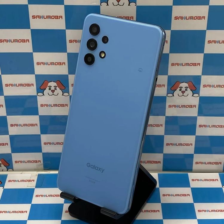 【中古】即日送りとどける可Galaxy A32 5G 64GB オーサムブルー SCG08 金版SIM無償性