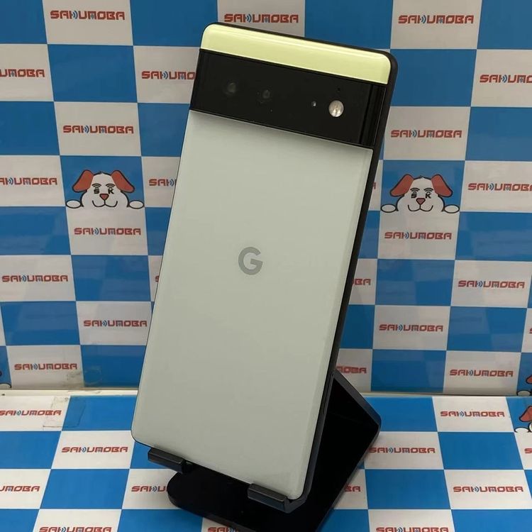 【中古】Google Pixel 6 256GB Sorta Seafoam GR1YH SoftBank版