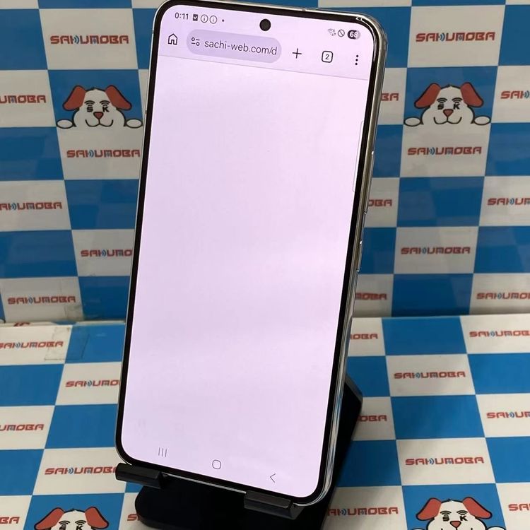 【中古】Galaxy S22 256GB ファントムホワイト SC-51C docomo版SIM無償性 訳あ