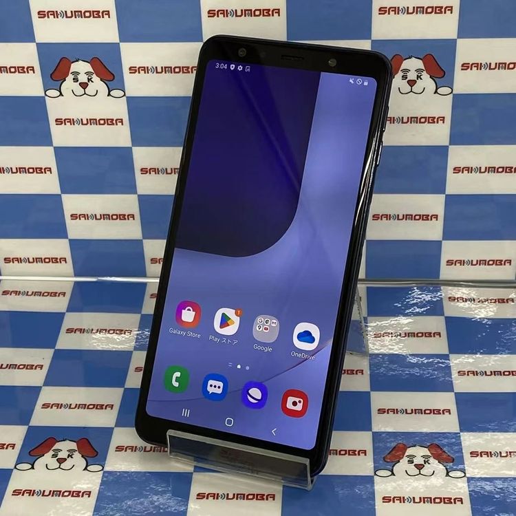【中古】即日送りとどける可Galaxy A7 64GB 青色 SM-A750C SIM無償性