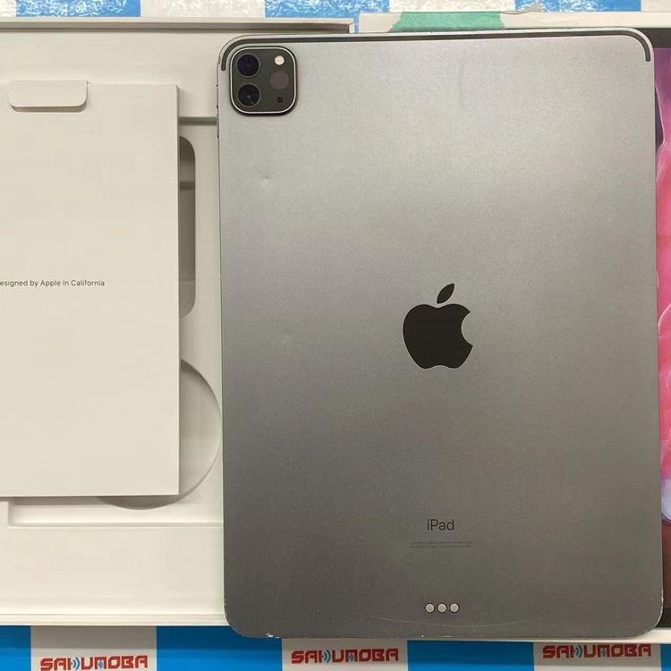 【中古】iPad Pro 11in 第2時人 Wi-Fi青写真 128GB 空白文字薄墨色 MY232J/