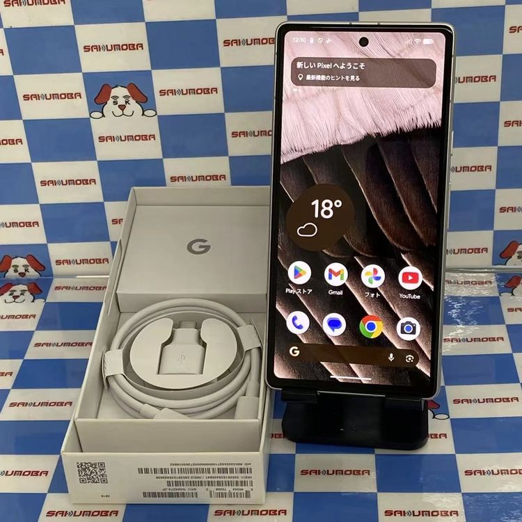 【中古】即日送りとどける可Google Pixel 7a 128GB Snow G82U8 金版SIM無償性