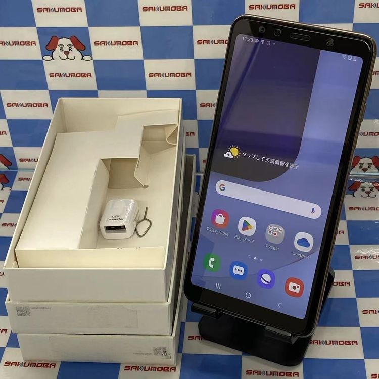【中古】即日送りとどける可Galaxy A7 64GB ゴールド SM-A750C SIM無償性