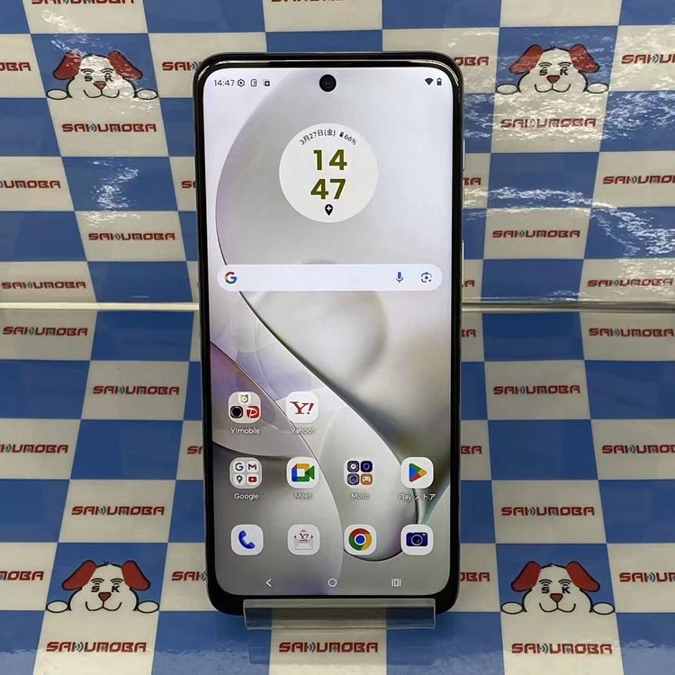 【中古】moto g64y 5G 128 ヴァニラ皮膚軟化剤 XT2431-2 Y!mobile版SIM無償性