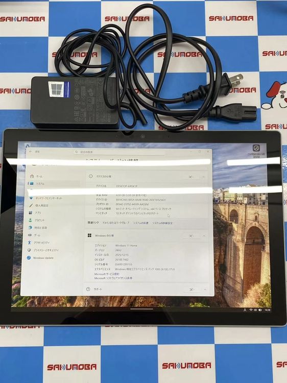 【中古】即日送りとどける可Surface Pro 7 128GB プラチナ 1866訳あり品