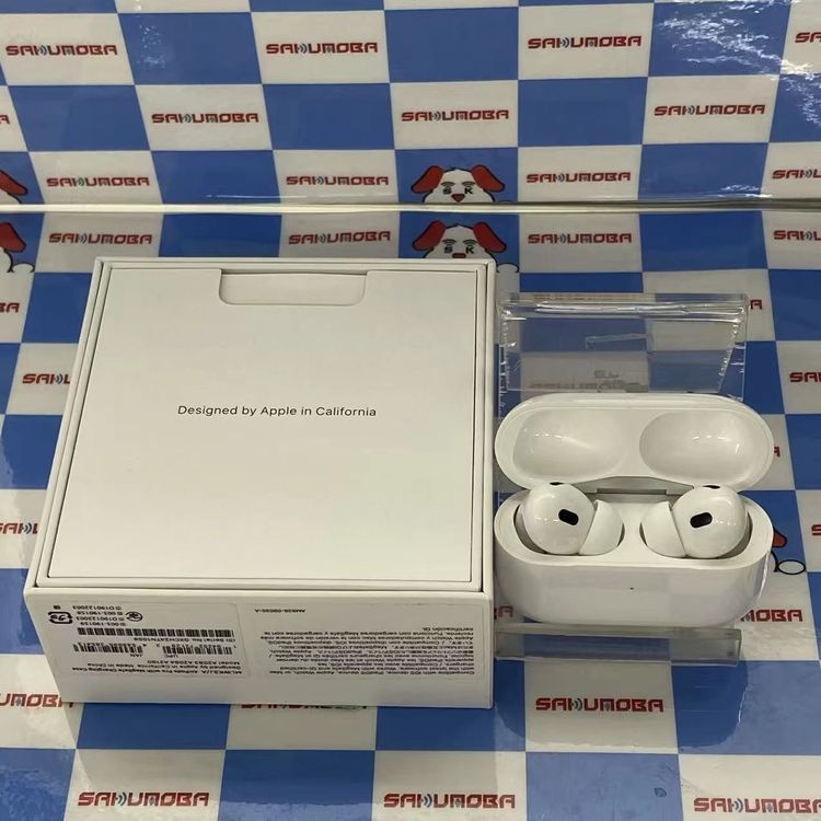 【中古】AirPods Pro 第2時人 MagSafe申し受ける入れもの(USB-C)付き添い人 白いこと MTJV3J