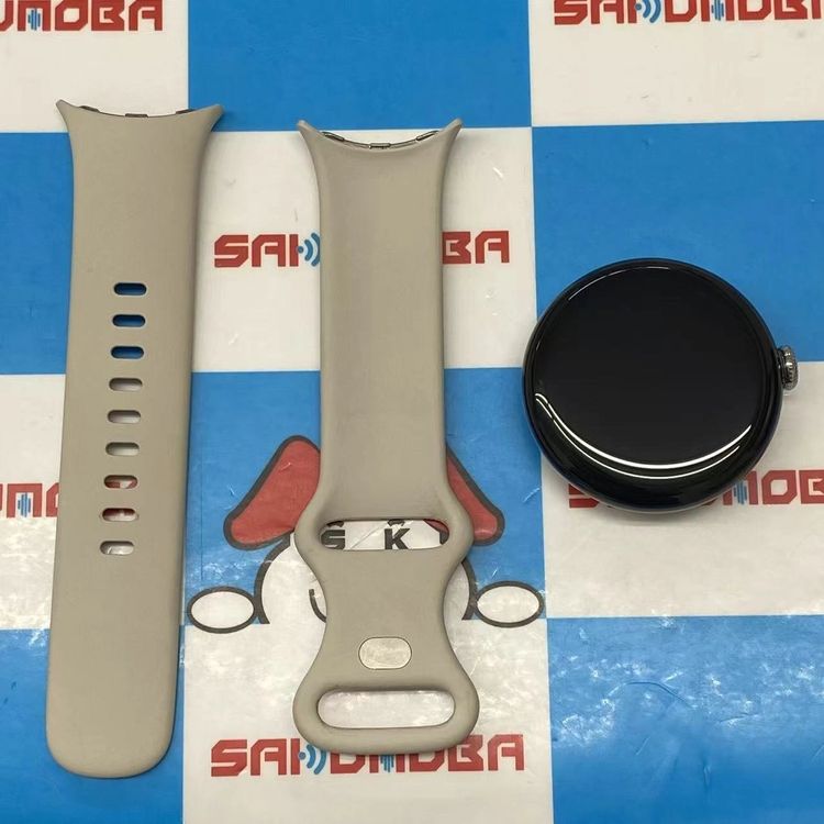 【中古】Google Pixel Watch 3 41粍 LTE真似形 32GB オブシディアン GBDU