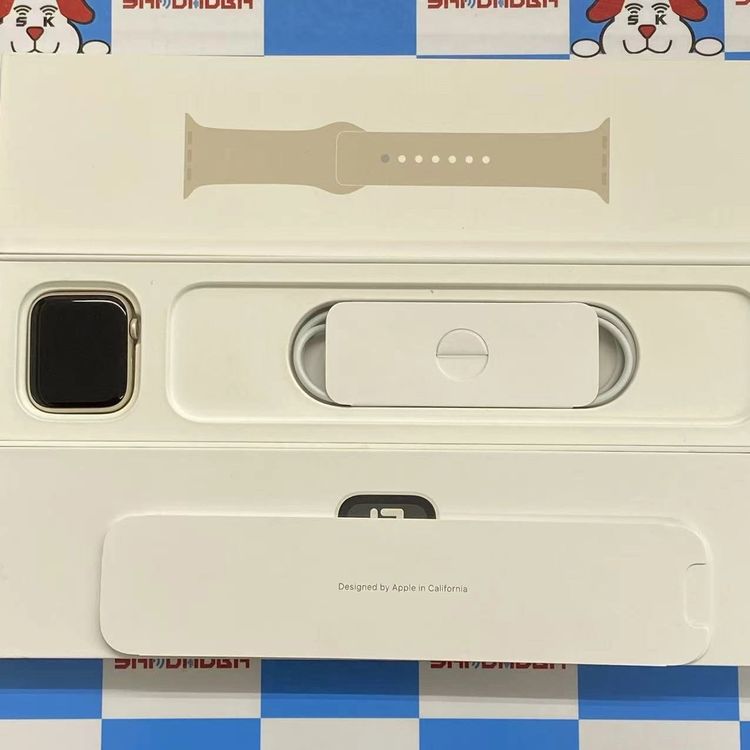 【中古】Apple Watch SE 第2時人 44粍 GPS+Cellularひな形 32GB スターラ