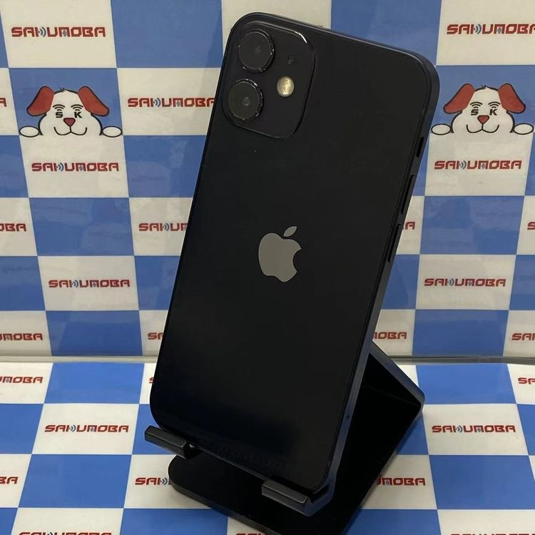【中古】iPhone12 mini 64GB 黒いこと MGA03J/A SoftBank版SIM無償性