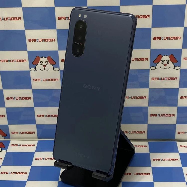 【中古】即日送りとどける可Xperia 5 II 256GB 青碧 XQ-AS42 SIM無償性 ジャンク品
