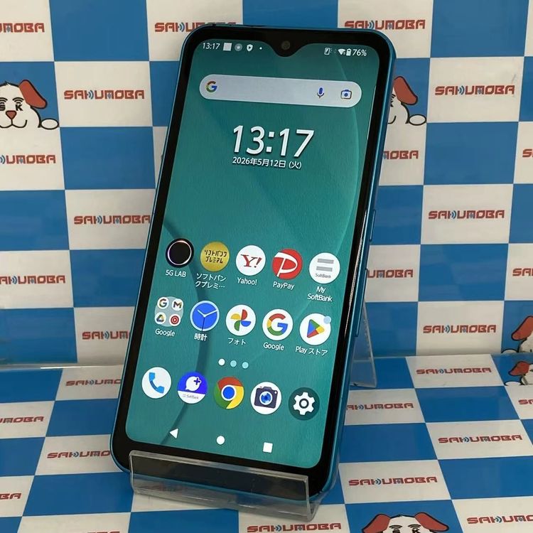 【中古】即日送りとどける可arrows We 64GB 青緑色 A101FC SoftBank版SIM無償性