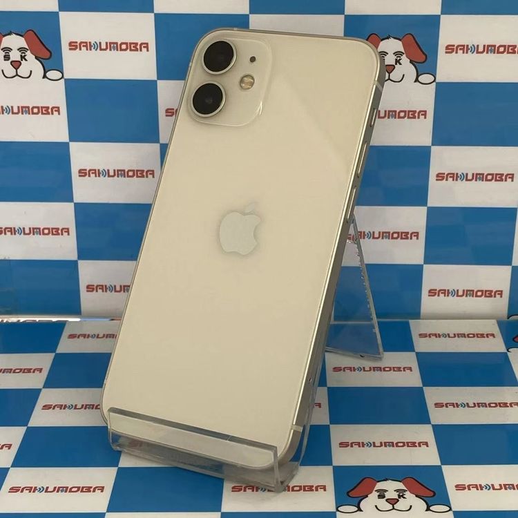 【中古】即日送りとどける可iPhone12 mini 128GB 白いこと MGDM3J/A 金版SIM無償性