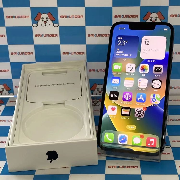 【中古】iPhone13 mini 128GB 真夜中 MLJC3J/A 移動性版SIM無償性