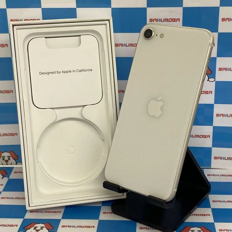 【中古】iPhoneSE 第3時人 128GB はやりっ児点火装置 MMYG3J/A SoftBank版SIMフリ