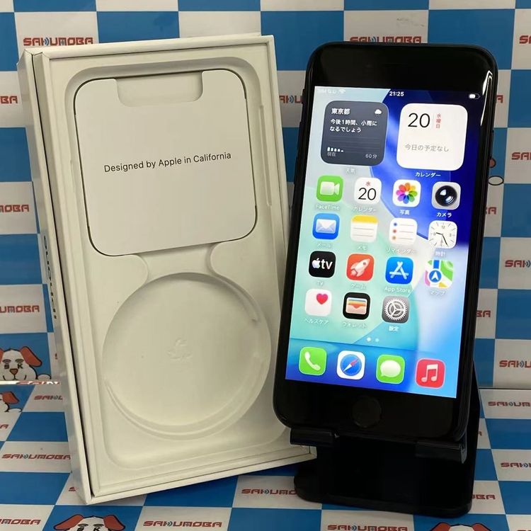 【中古】iPhoneSE 第3時人 64GB 真夜中 MMYC3J/A SoftBank版SIM無償性