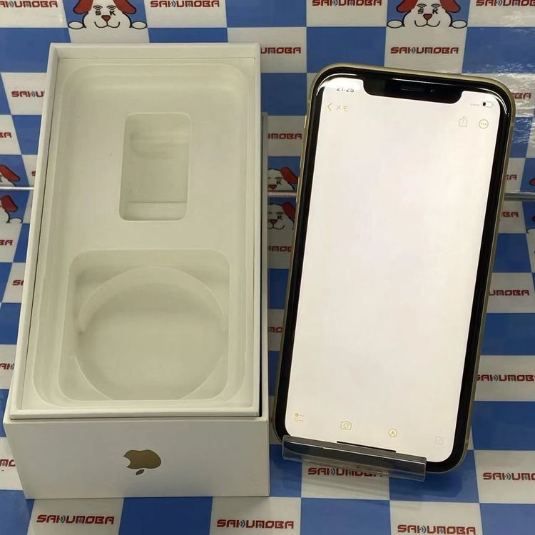 【中古】即日送りとどける可iPhoneXR 256GB 黄色 MT0Y2J/A 金版SIM無償性訳あり品