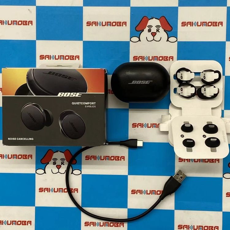 【中古】即日送りとどける可Bose QuietComfort Earbuds II 黒いこと 441408