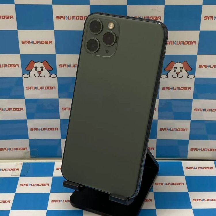 【中古】iPhone11 Pro 64GB 真夜中緑であること MWC62J/A SIM無償性 ジャンク品