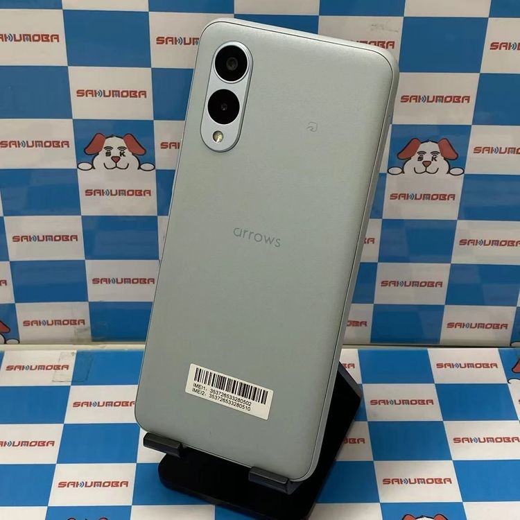 【中古】arrows We2 64GB 点火装置青色 FCG02 UQmobile版SIM無償性 極美品