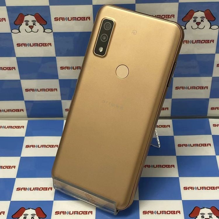 【中古】即日送りとどける可arrows We 64GB サクラ色ゴールド FCG01 金版SIM無償性 美品