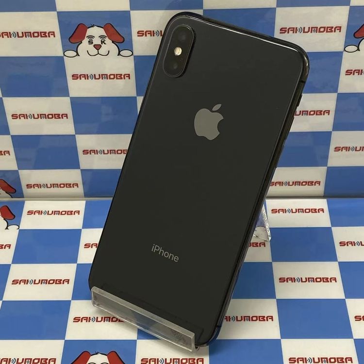 【中古】iPhoneX 64GB 空白文字薄墨色 MQAX2J/A SoftBank版SIM無償性 ジャンク