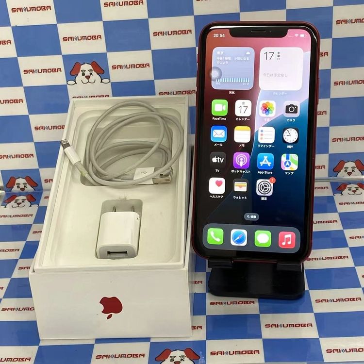 【中古】iPhoneXR 64GB Product Red MT062J/A docomo版SIM無償性 極