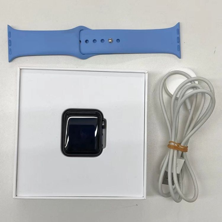 【中古】最大限度静電容量100% Apple Watch Series3 38粍 外国で版GPSひな形 8GB スペ