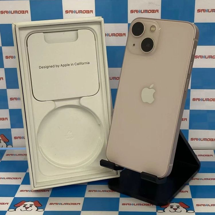 【中古】即日送りとどける可iPhone13 mini 128GB サクラ色 3J757J/A au
