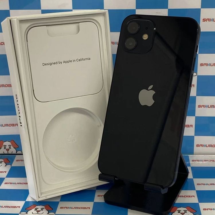 【中古】即日送りとどける可iPhone12 128GB 黒いこと MGHU3J/A SoftBank版SIM無償性