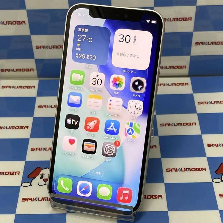 【中古】iPhone12 mini 128GB 白いこと MGDM3J/A 移動性版SIM無償性 美品