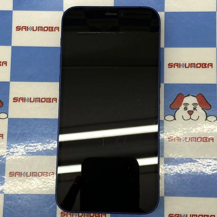 【中古】即日送りとどける可iPhone12 mini 256GB 青色 MGDV3J/A Apple版SIM無償性