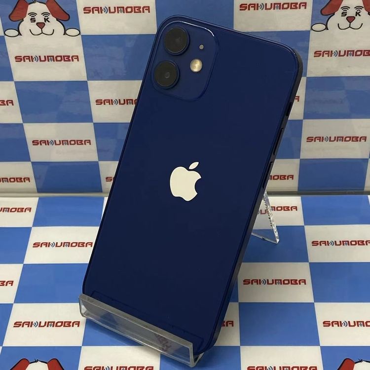 【中古】即日送りとどける可iPhone12 mini 128GB 青色 MGDP3J/A 金版SIM無償性