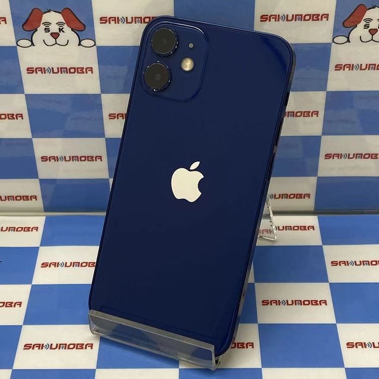 【中古】即日送りとどける可iPhone12 mini 64GB 青色 MGAP3J/A docomo版SIM無償性